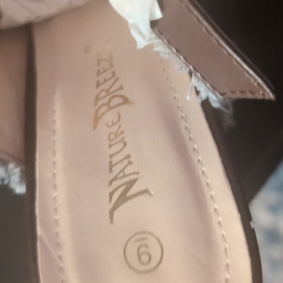 Nature Breeze Black jeans chunk heels Size 9 - Picture 13 of 13